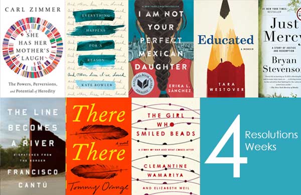4 Resolutions, 4 Weeks: Hit Your Reading Goal in 2018