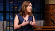 Sarah McBride on Late Night with Seth Meyers