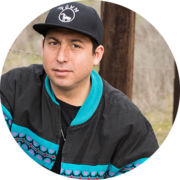 Tommy Orange carousel cutout