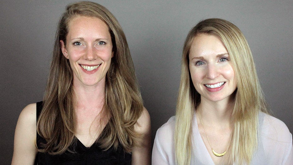 Liz Fosslein and Mollie West Duffy