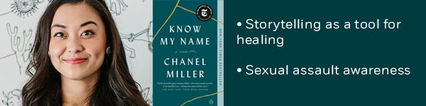 • Storytelling as a tool for healing • Sexual assault awareness