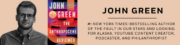 John Green Speaker Banner