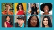 Images of Emily St. John Mandel, Ingrid Rojas Contreras, Celeste Ng, Kiley Reid, Isabel Wilkerson, Tommy Orange, Brit Bennett, Sabaa Tahir